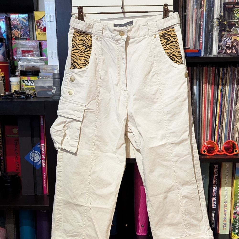 MOUNTEN x ARKNIGHTS SWIRE CROPPED PANTS - CN XL/US M